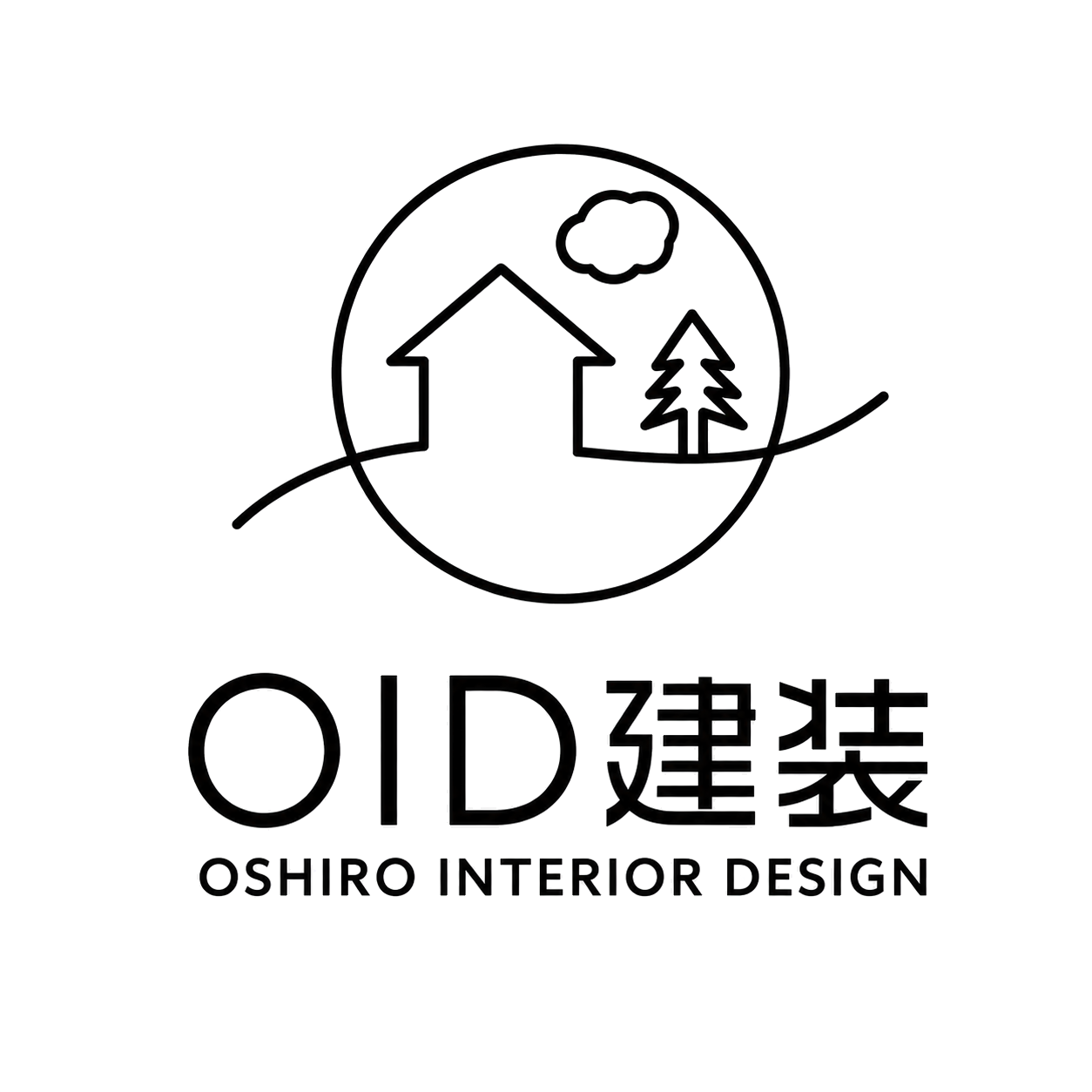 OID建装 OSHIRO INTERIOR DESIGN ロゴ